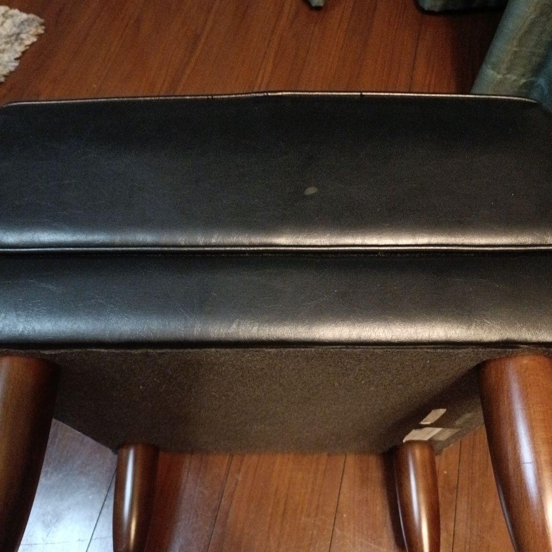 カリモク60 オットマン ブラック