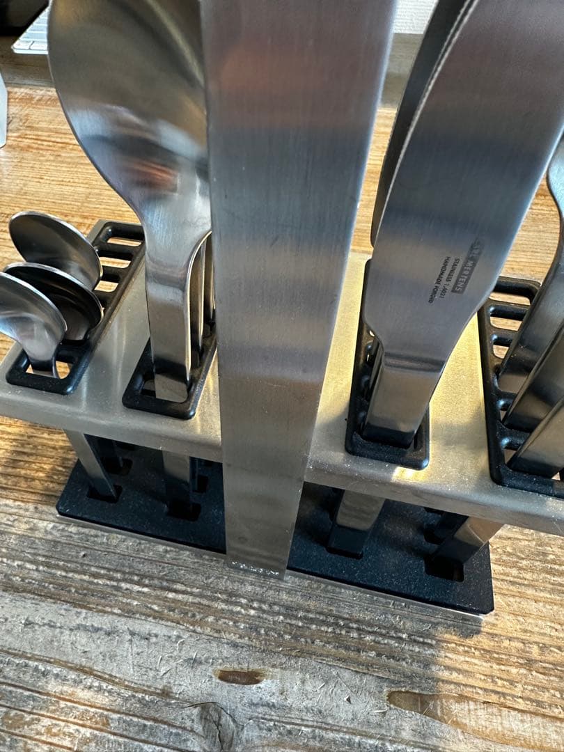 カールメルテンス　カトラリーセット　スタンド付