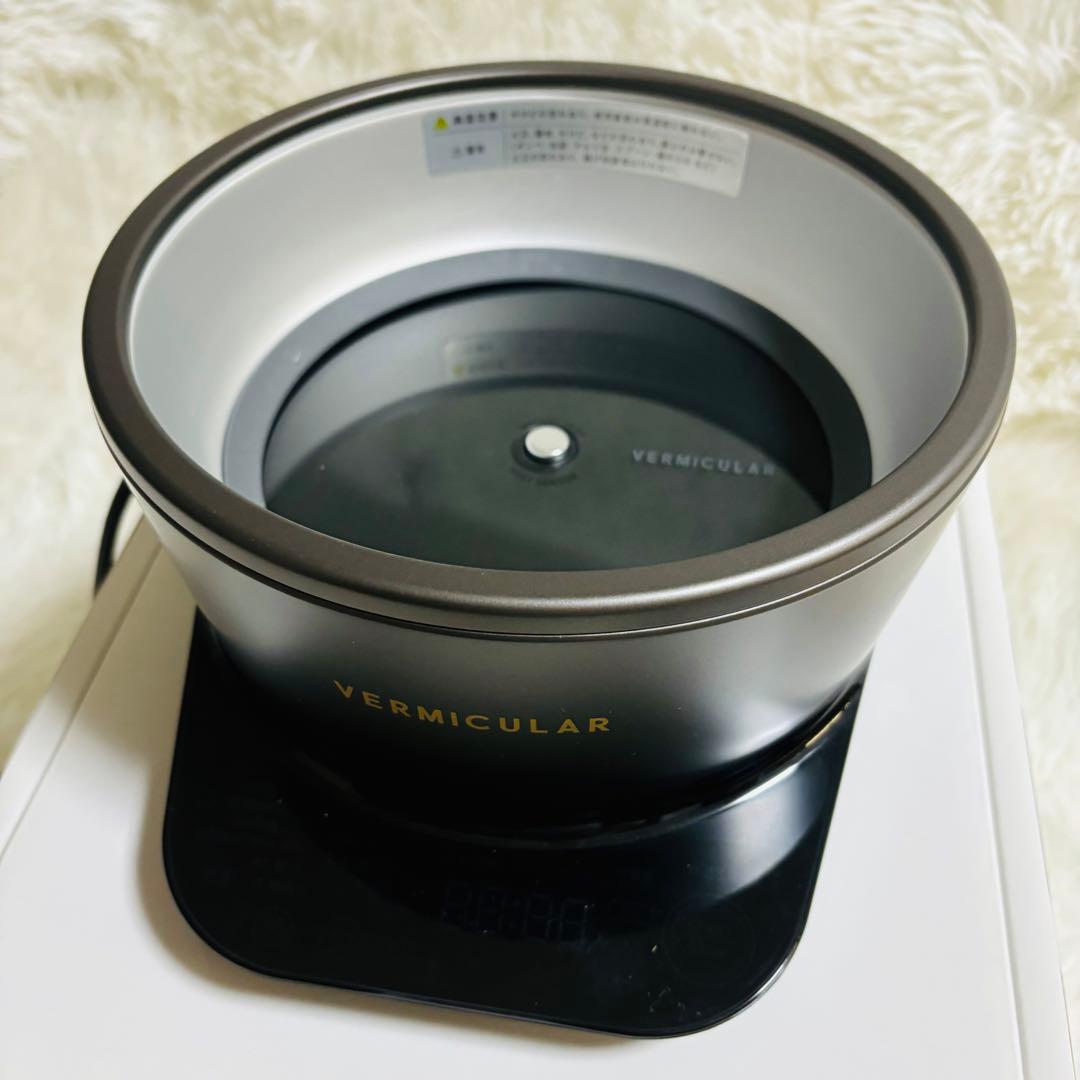 【美品】バーミキュラ ライスポットミニ RP19A-GY 3合炊き