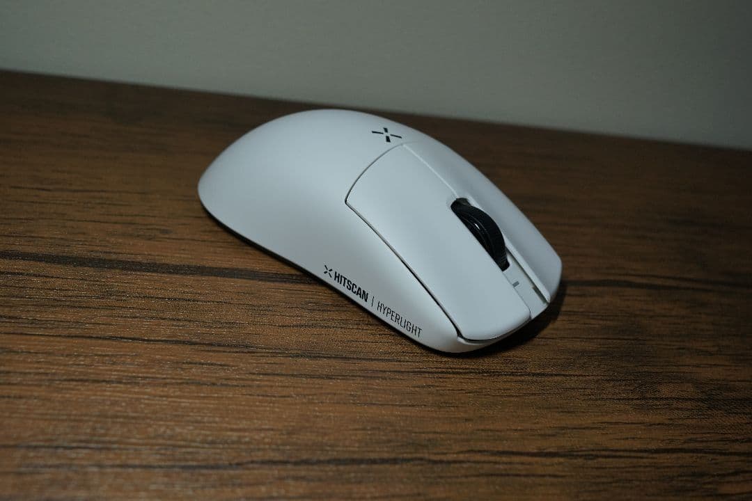 HITSCAN HYPERLIGHT ホワイト ワイヤレス ゲーミングマウス