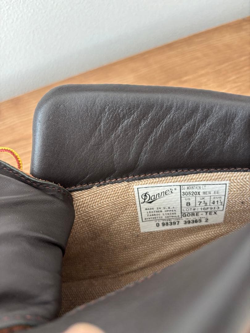 ［美品］ダナーブーツ　Danner DJ Mountain LT US8 26㎝