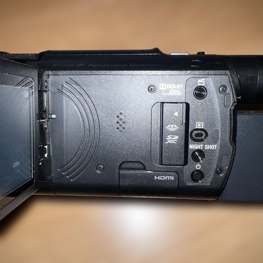 SONY 4K ビデオカメラ FDR-AX60 本体