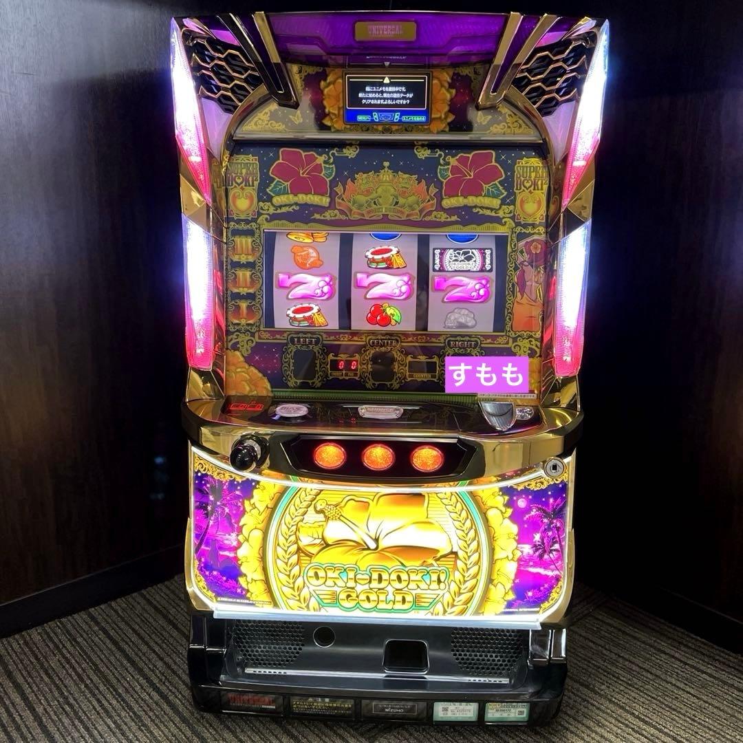 パチスロ「沖ドキ!GOLD‐30」 送料無料　パチスロ実機