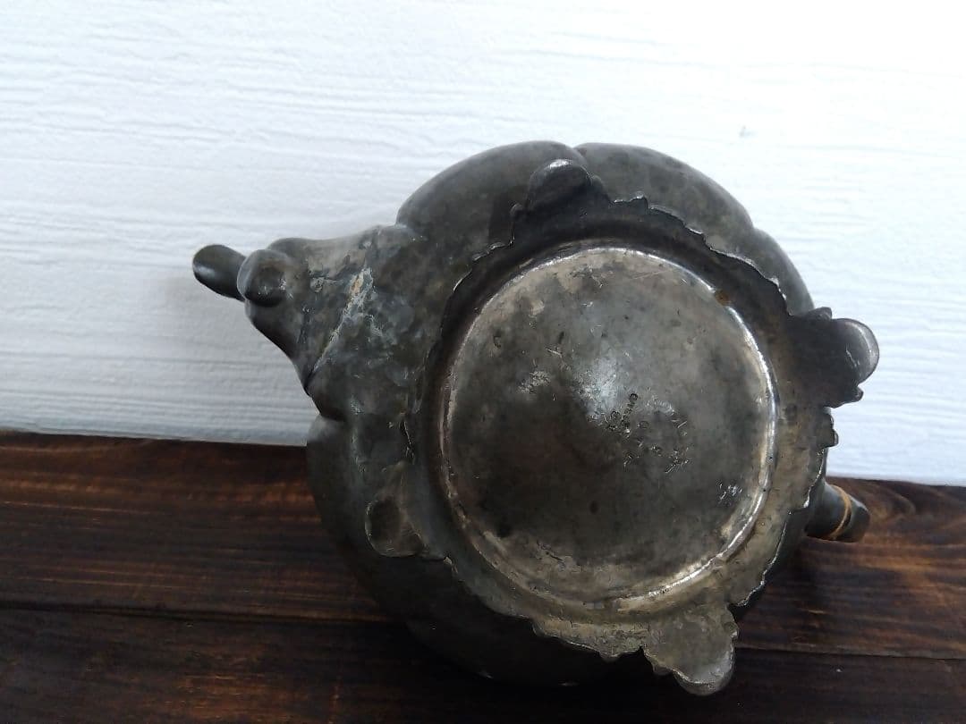 SHEFFIELD ティーポット　刻印付き イギリスアンティーク