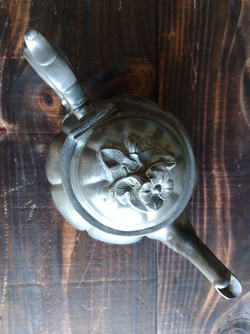 SHEFFIELD ティーポット　刻印付き イギリスアンティーク