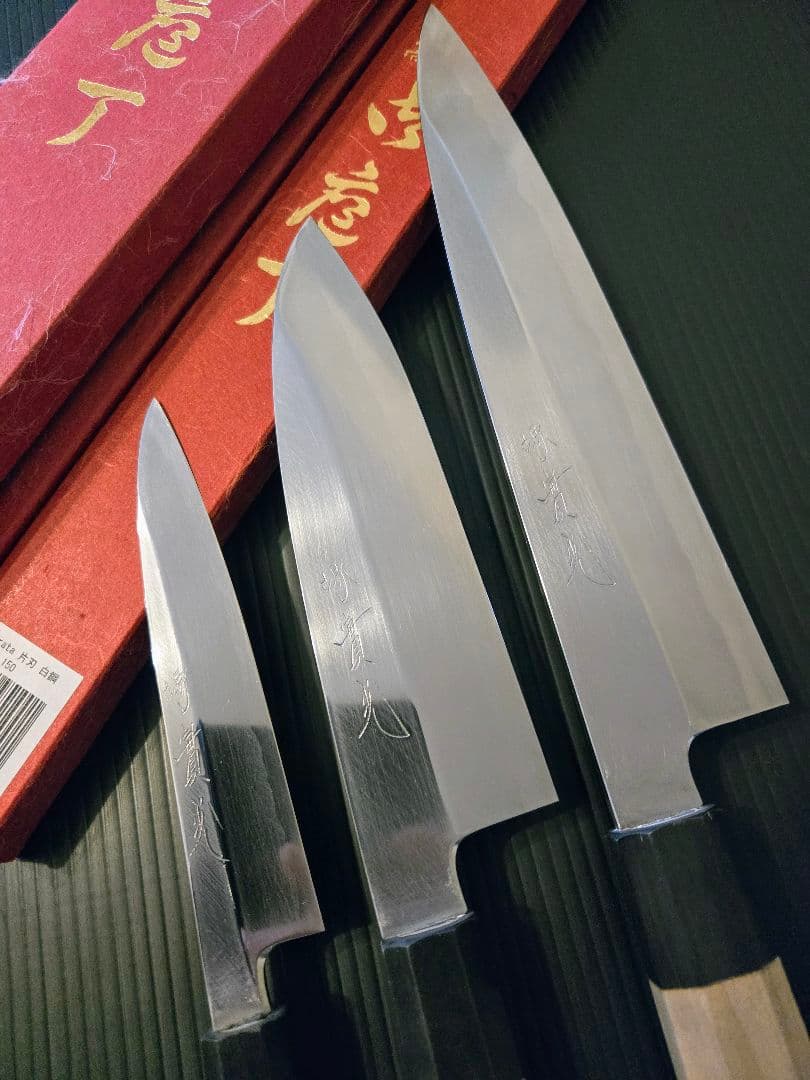 Kamata Kengo様 實光刃物 arata 片刃 セット