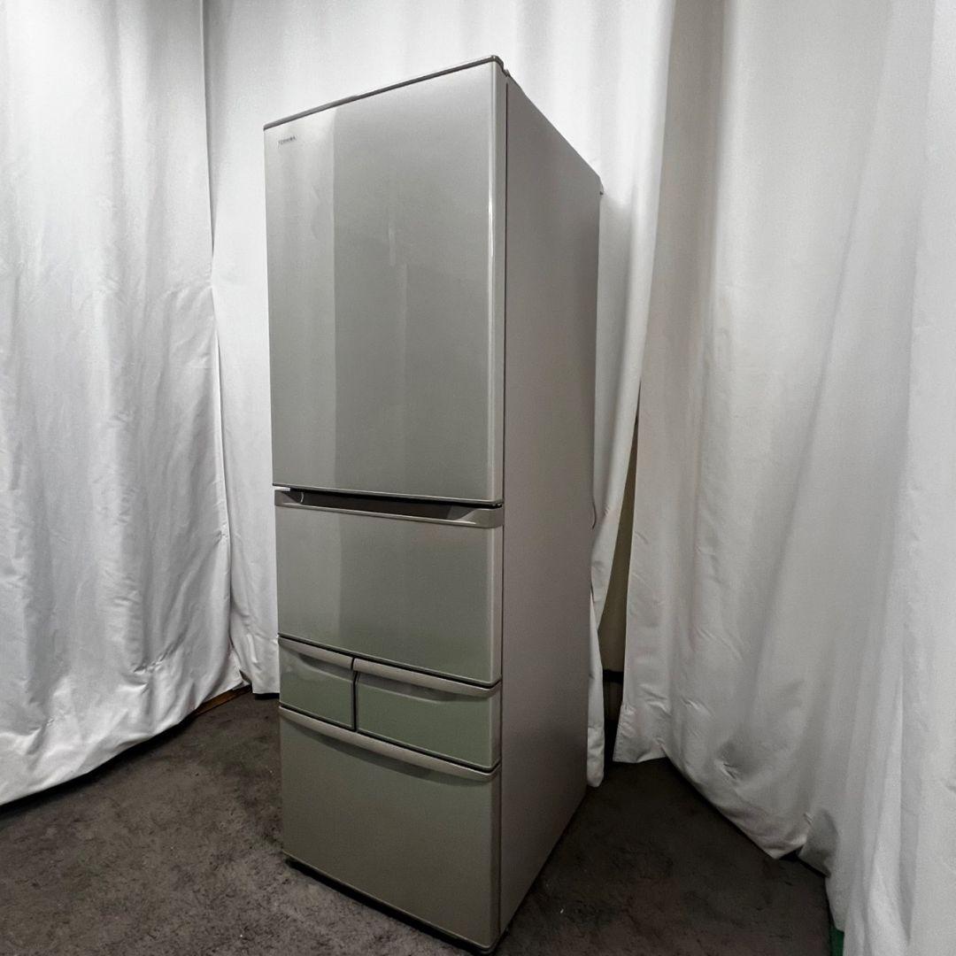 935　冷蔵庫　大型　東芝　右開き　5ドア　安い　自動製氷　　設置無料
