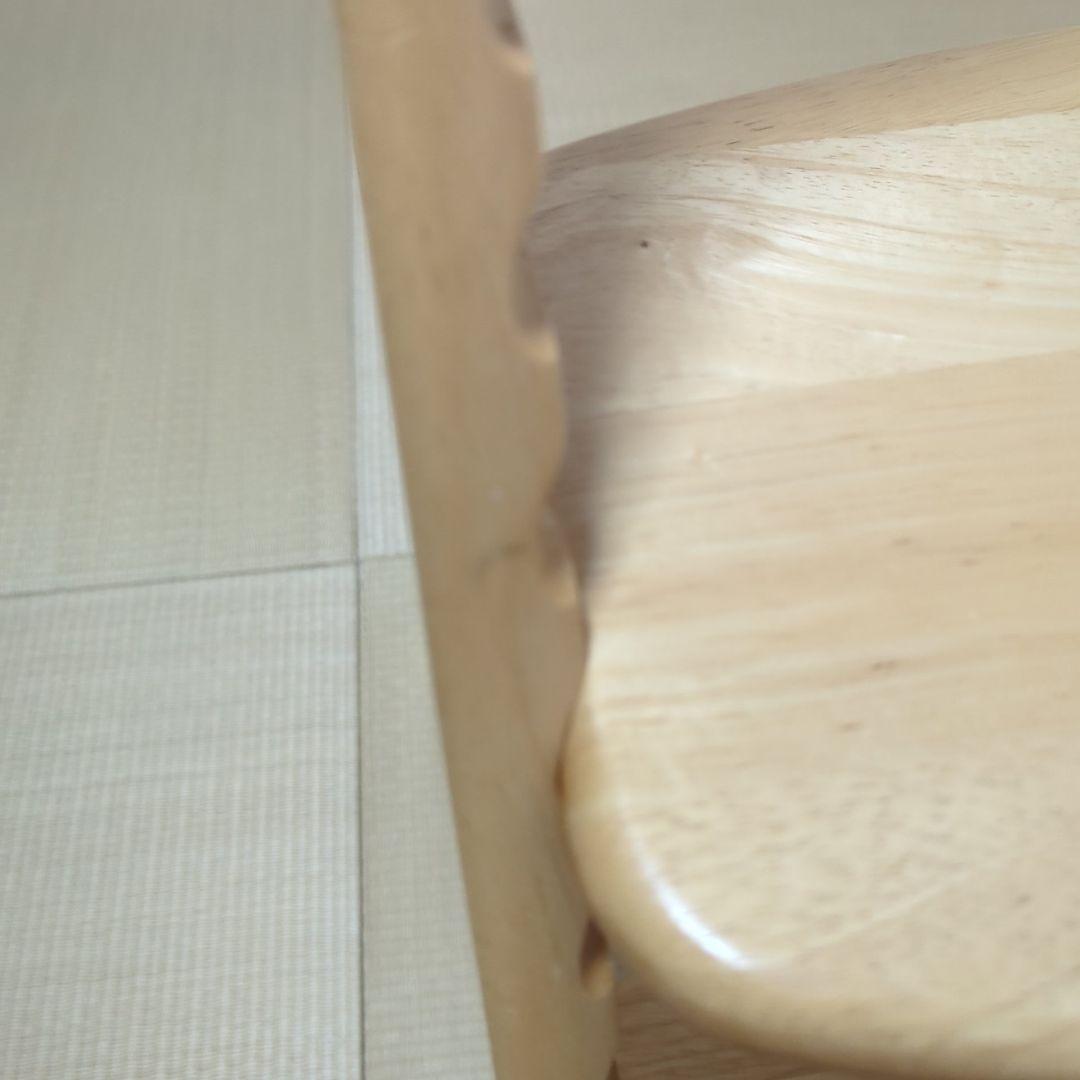 大和屋　 アッフルチェア　天然木　ナチュラル　テーブル＆ガードなし