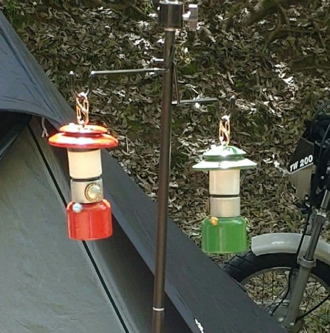 写真追加しましたゴールゼロ　ゴールゼロカスタム　ゴールゼロシェードウッドランタン