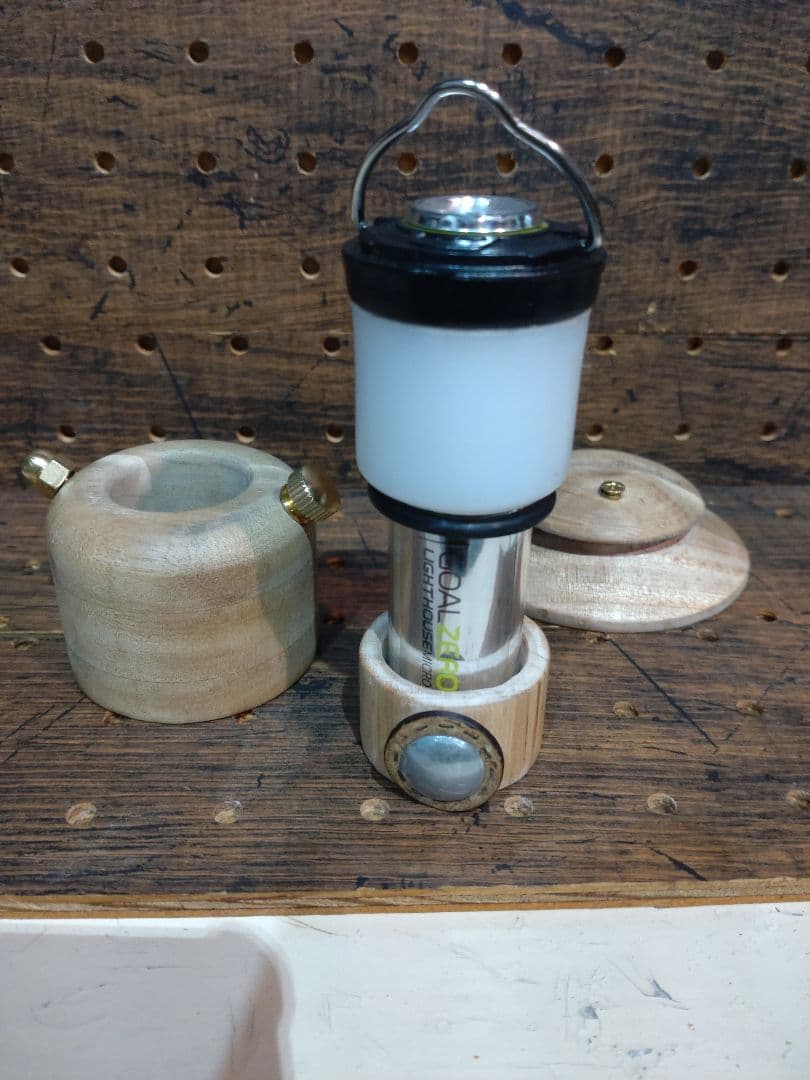 写真追加しましたゴールゼロ　ゴールゼロカスタム　ゴールゼロシェードウッドランタン