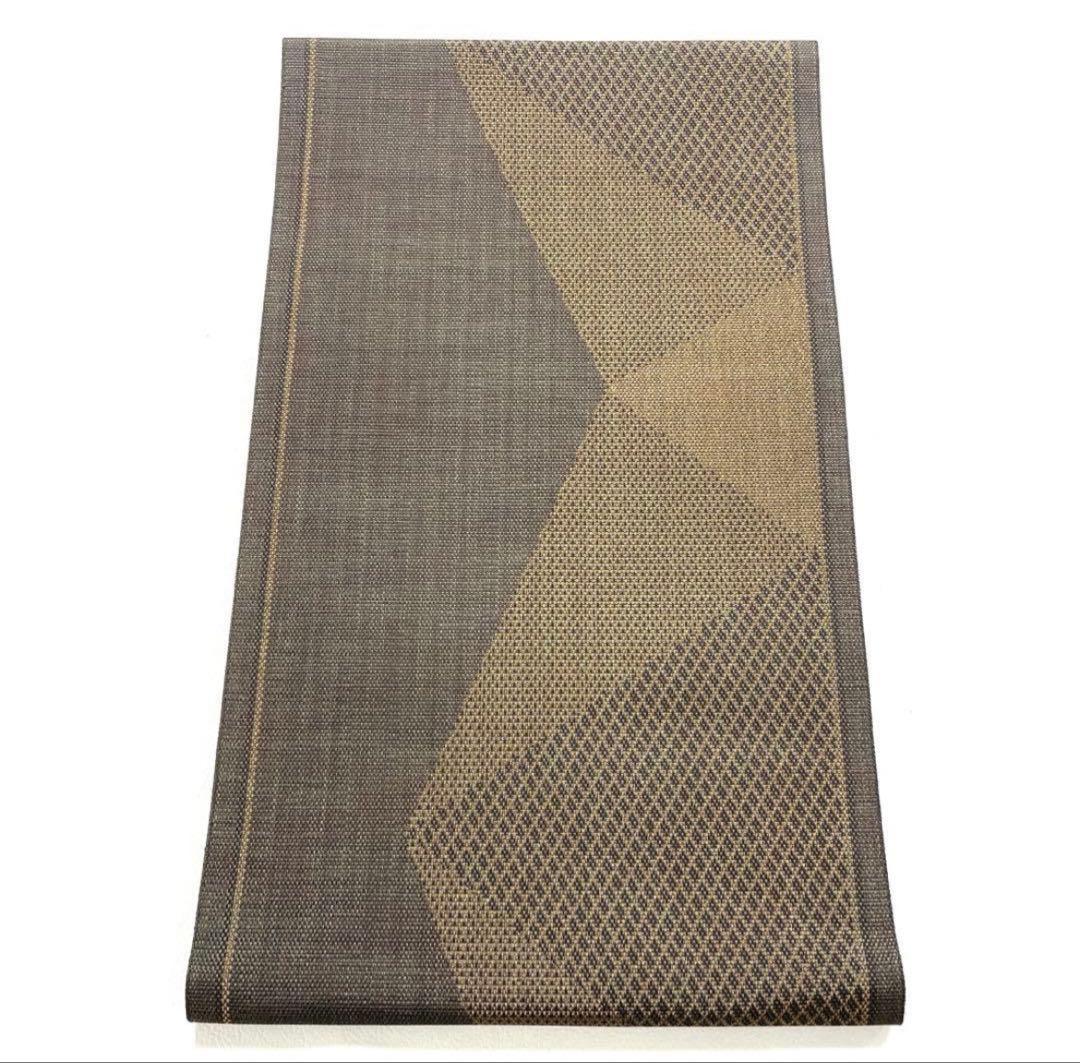 専用帯6092 6085 二点セット ●高級 正絹 花織片面全通リバーシブル袋帯