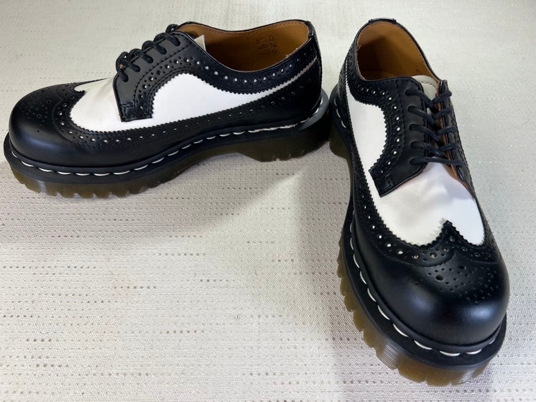 UK4_23cm 美品 Dr.Martens 3989 Bex WINGTIP