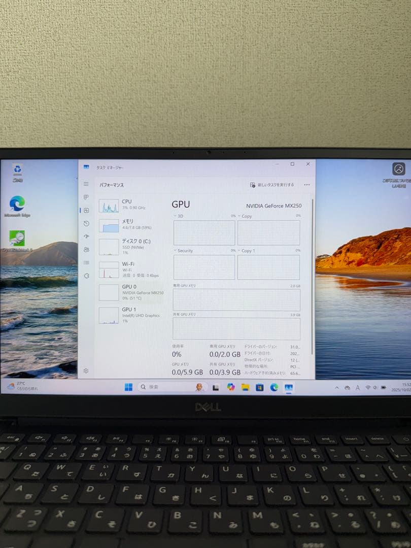Dell Vostro 5391 -i7 /512GB フルHD光沢ディスプレイ