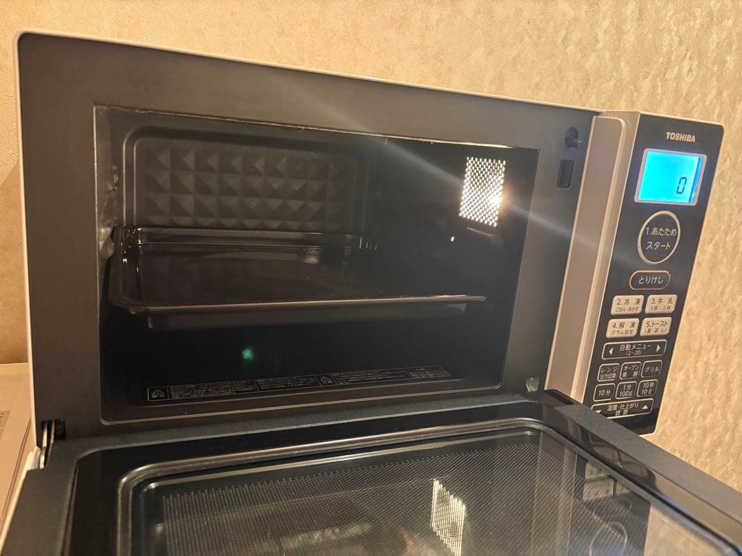 通電確認済　TOSHIBAオーブンレンジ　ER-S18