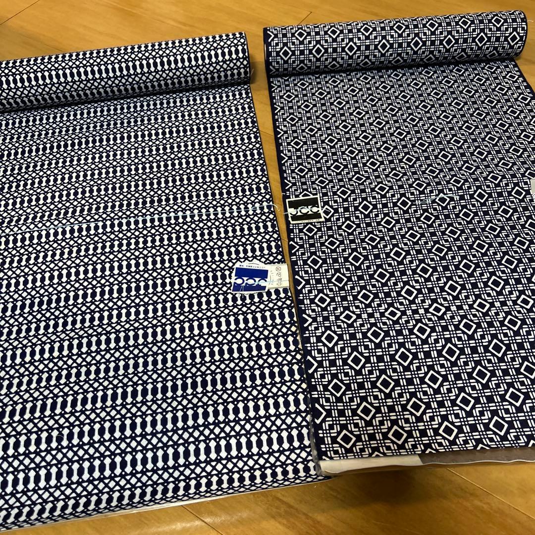 ４　浴衣反物　まとめ　純綿　１０点セット