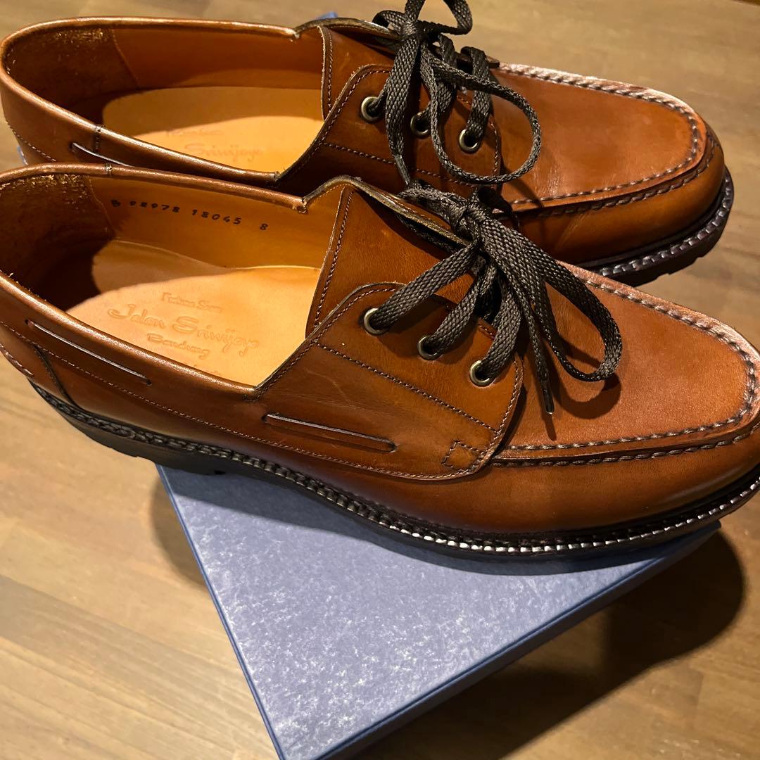 極美品　JALAN SRIWIJAYA ジャランスリワヤ デッキシューズ