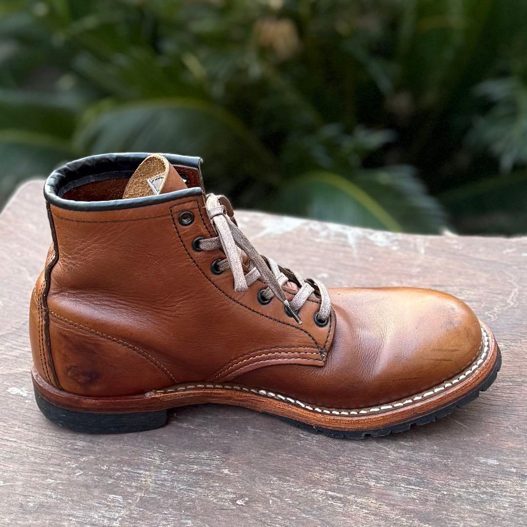 ハーフソール新品交換済み　レッドウィング　旧ベックマン　9016 シガーフェザー