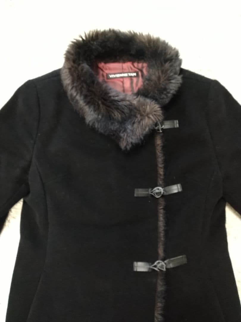 VIVIENNE TAM アンゴラ混 ショートコート サイズ1