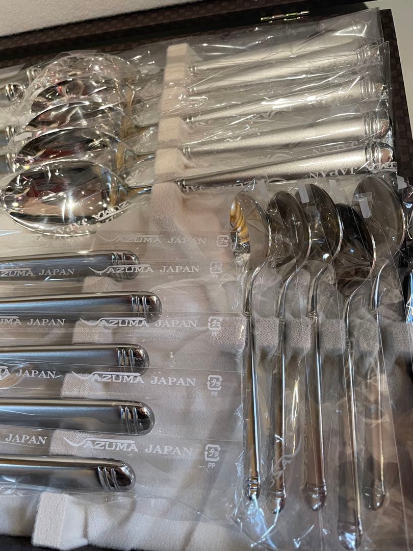 AZUMAJAPAN ステンレスカトラリーセット ジュエリーステンレス18-10