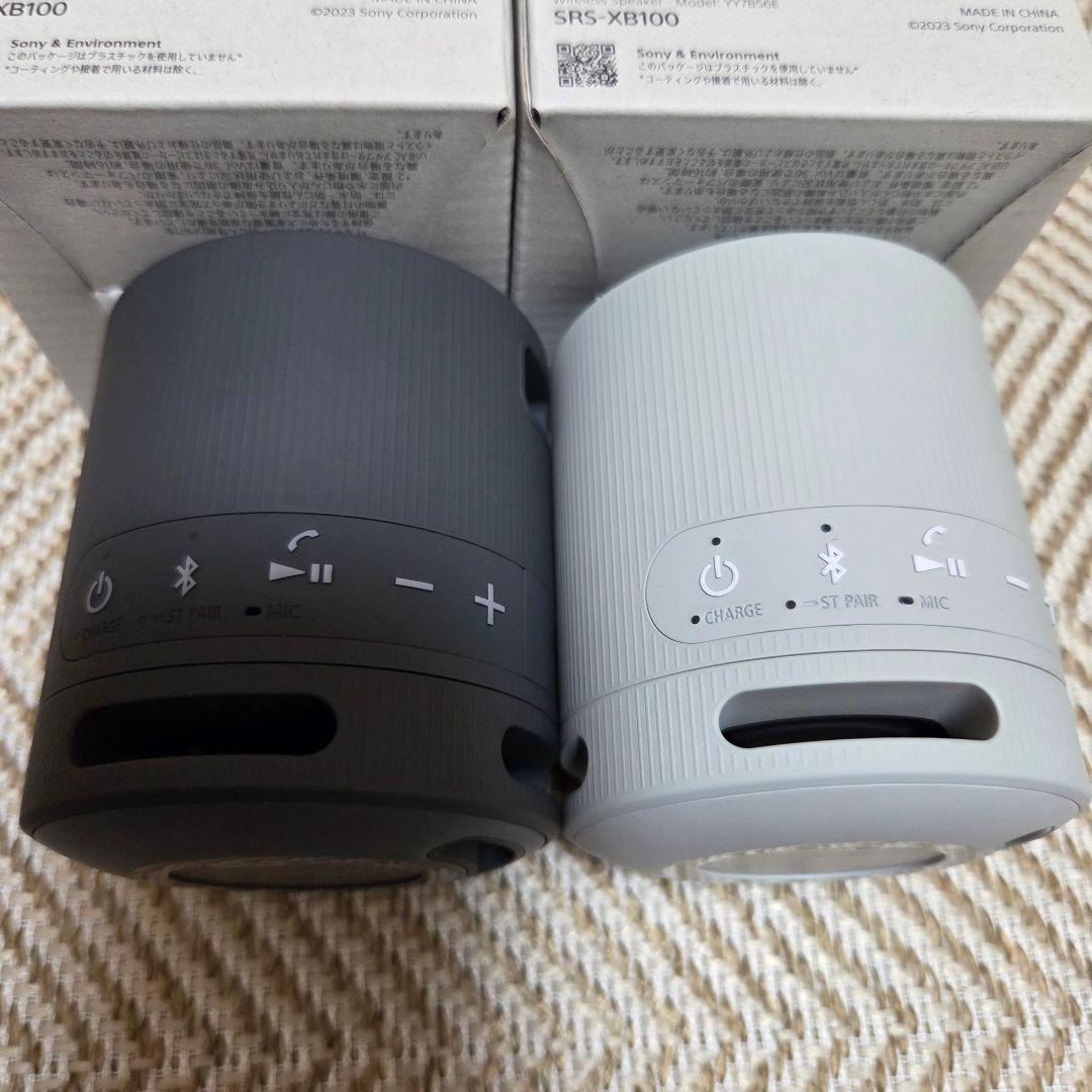 SONY SRS-XB100 ワイヤレススピーカー 2台セット