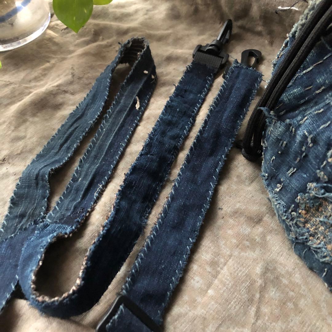 稀に見る襤褸で作って見ました/藍染