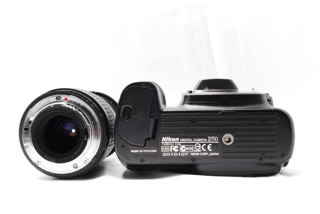 付替不要‼️万能レンズ付✨Nikon D50 レンズセット スマホ転送 初心者