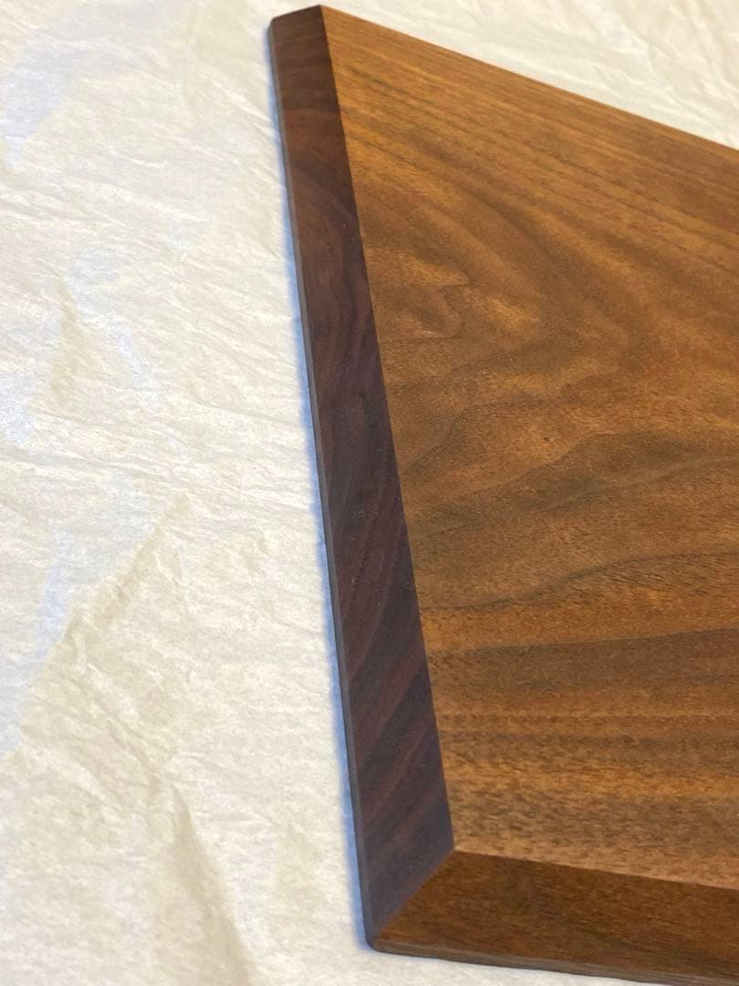 【特価】　高塚和則　一人膳　2客セット　角盆　トレイ　トレー　木工　作家