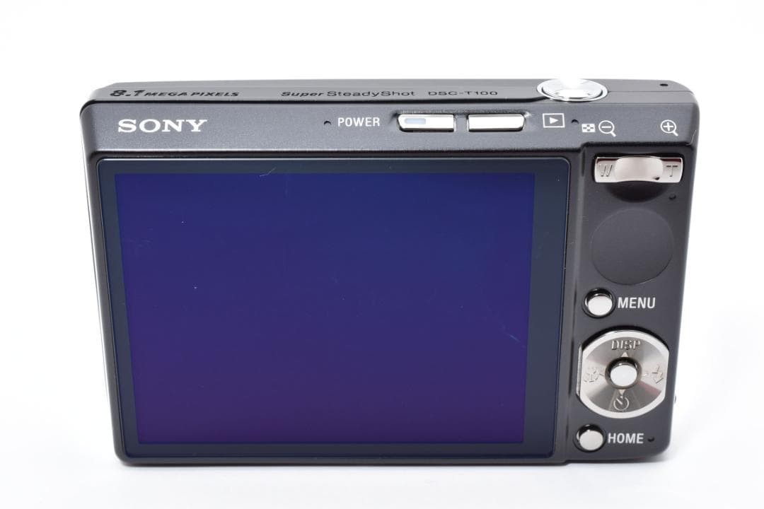 【極美品】SONY Cyber-shot DSC-T100 ブラック　ほぼ新品！