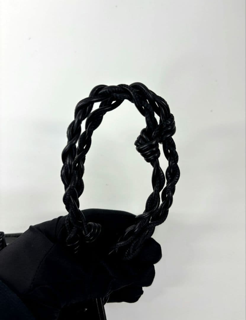 【JIL SANDAR】タングル クロスボディ ショルダーバッグ 黒