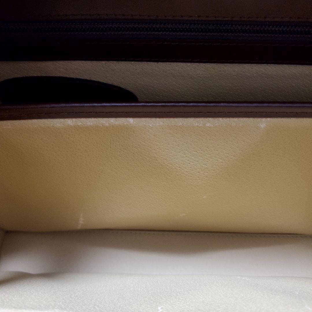 中*雄様 【美品/イタリア製】ダレスバック 大容量 レザー 本革