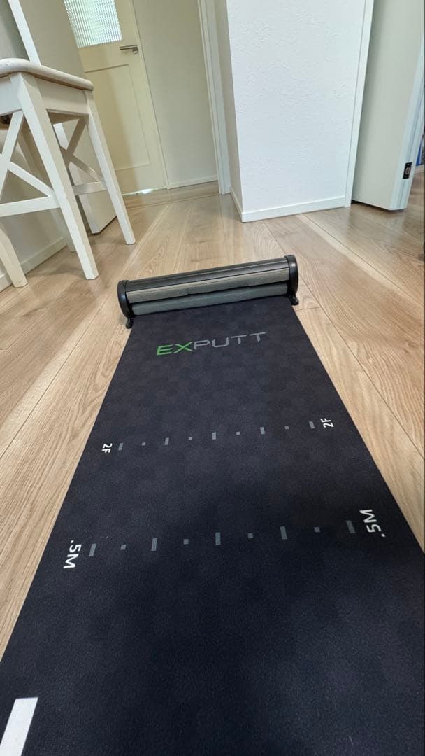 EXPUTT RG ゴルフパット練習マット 約5メートル