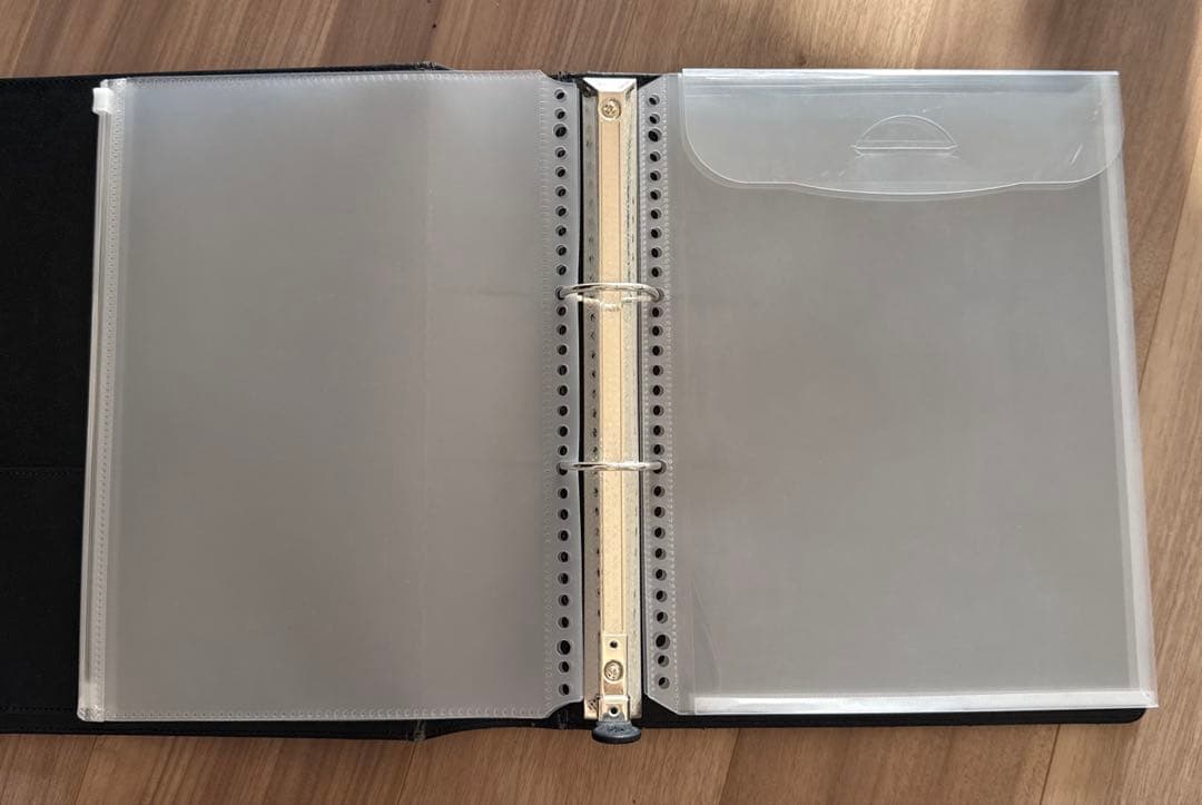 【再値下げ】稀少Chrome Hearts エンボスバインダー ブラック