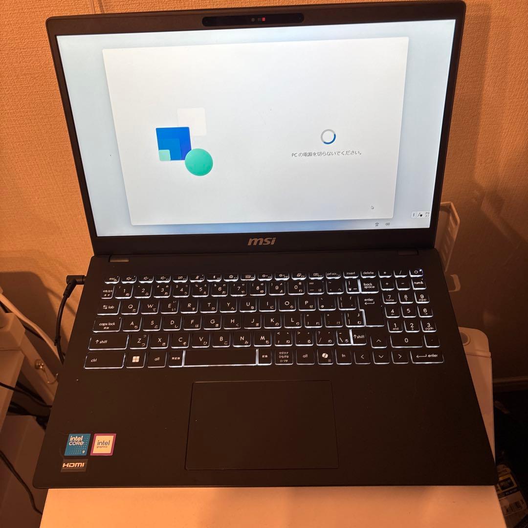 【インテル最新Core 9搭載 &ハイパワー・大画面・大容量】MSI ノートPC
