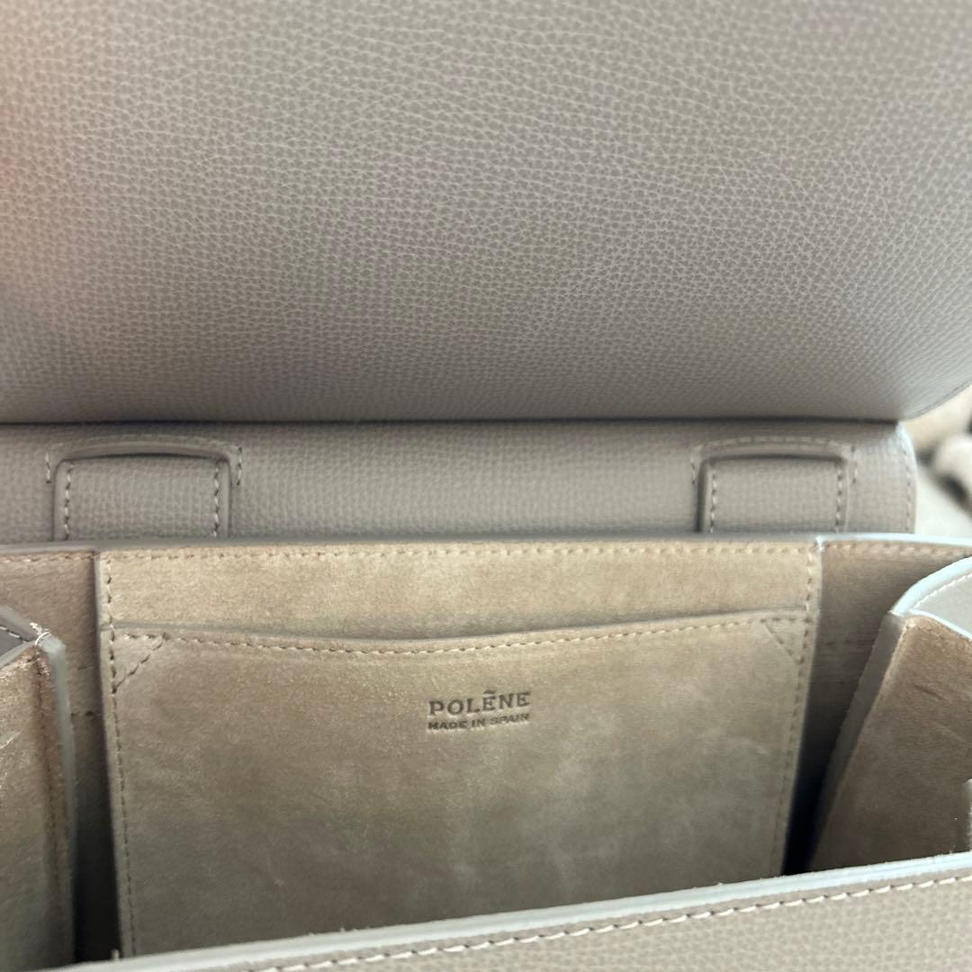ポレーヌ　POLÈNE Numéro Sept ショルダーバッグ　トープ