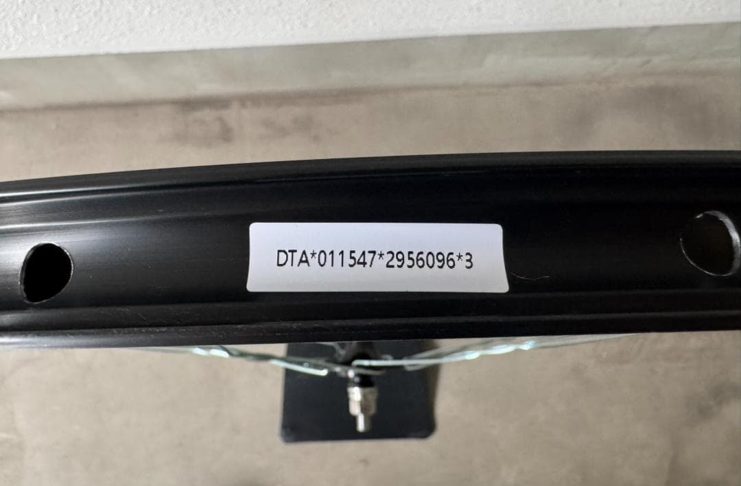 【フロントのみ】DT-SWISS 手組み　ピストホイール　モランボン組