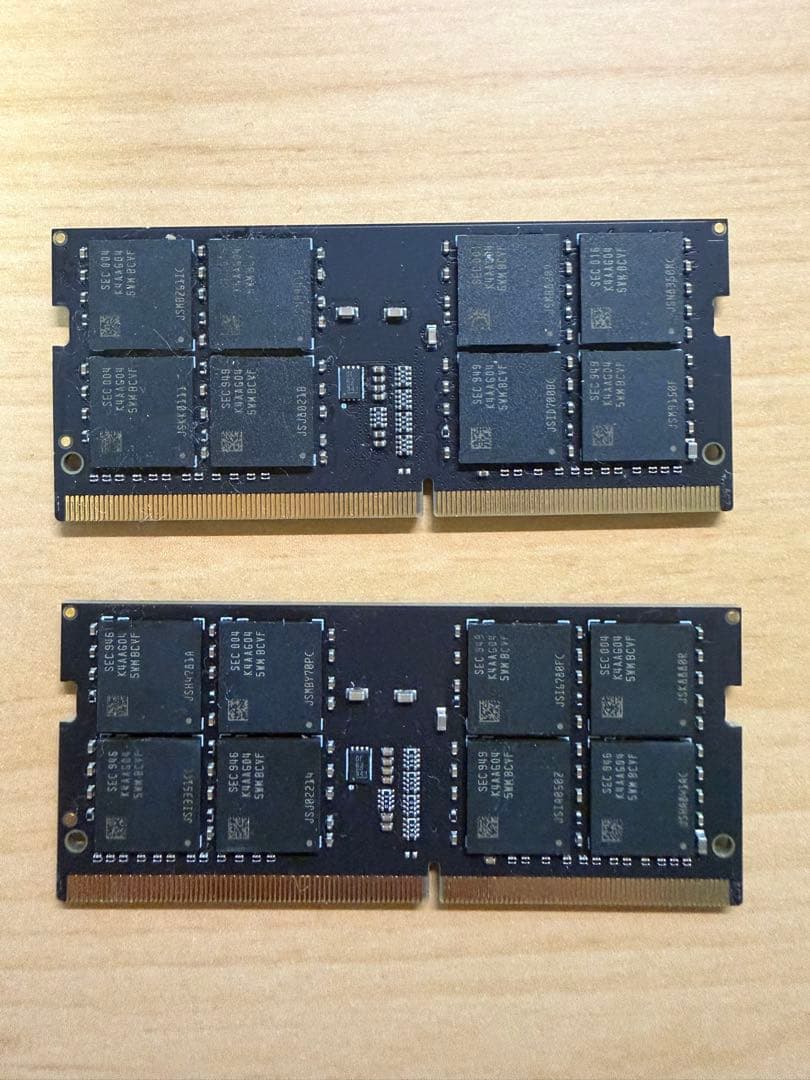 DDR4 SO-DIMM 64GB(32GB2枚)　3200MHz