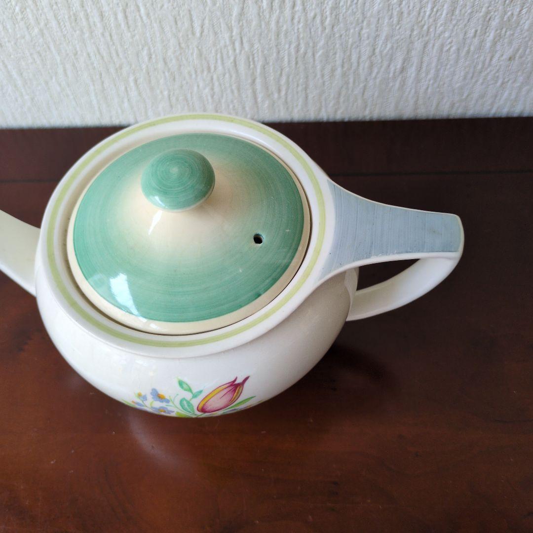 難＊スージークーパー＊スワンシープレイシュガー、クリーマー、ジャム、ティーポット