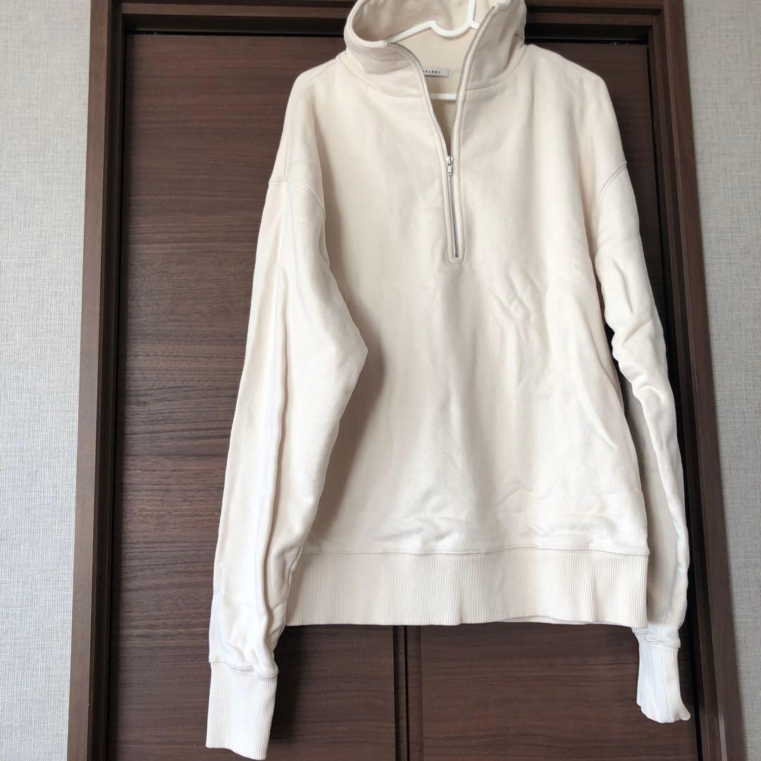 セルリ　ハーフジップ スウェット　　ドゥーズィエムクラス