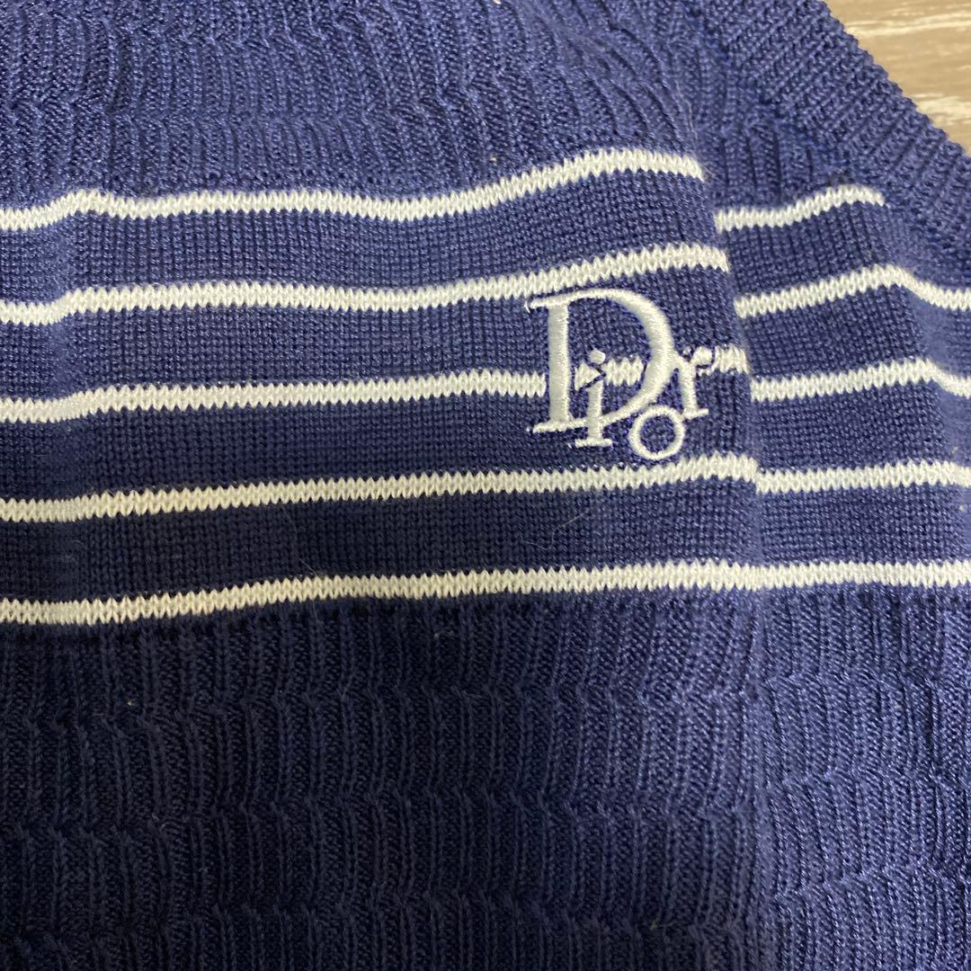 美品　DIOR クリスチャンディオール　タンクトップ　キャミソール　ロゴ