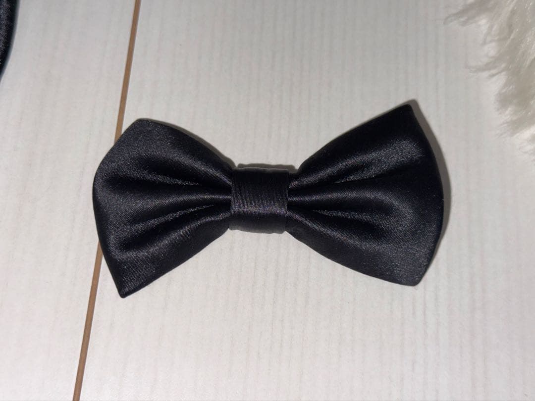 バニーガール コスチューム サテン 黒 アトリエダーム バニースーツ