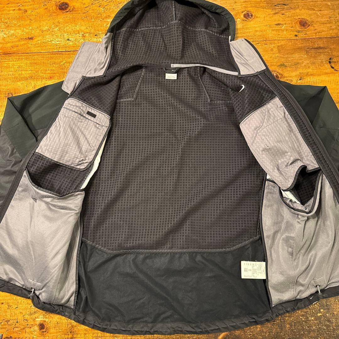 希少 00's y2k NIKE SPHERE PRO L ナイロンパーカー 黒
