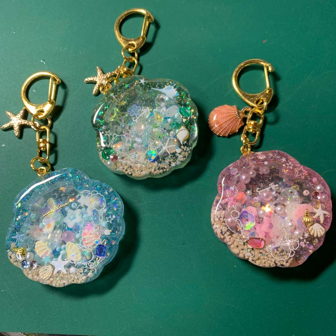 ゆゆ　シャカシャカキーホルダー