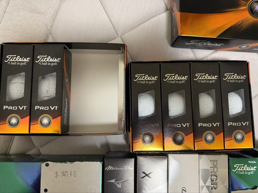 ゴルフボール　Titleist PRO V1 AVX 他