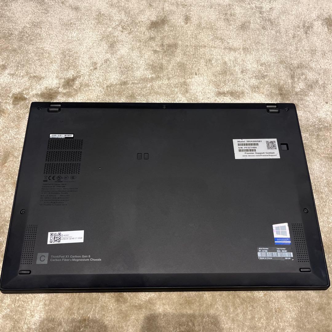 ThinkPad X1 Carbon Gen8 第10世代Core i7