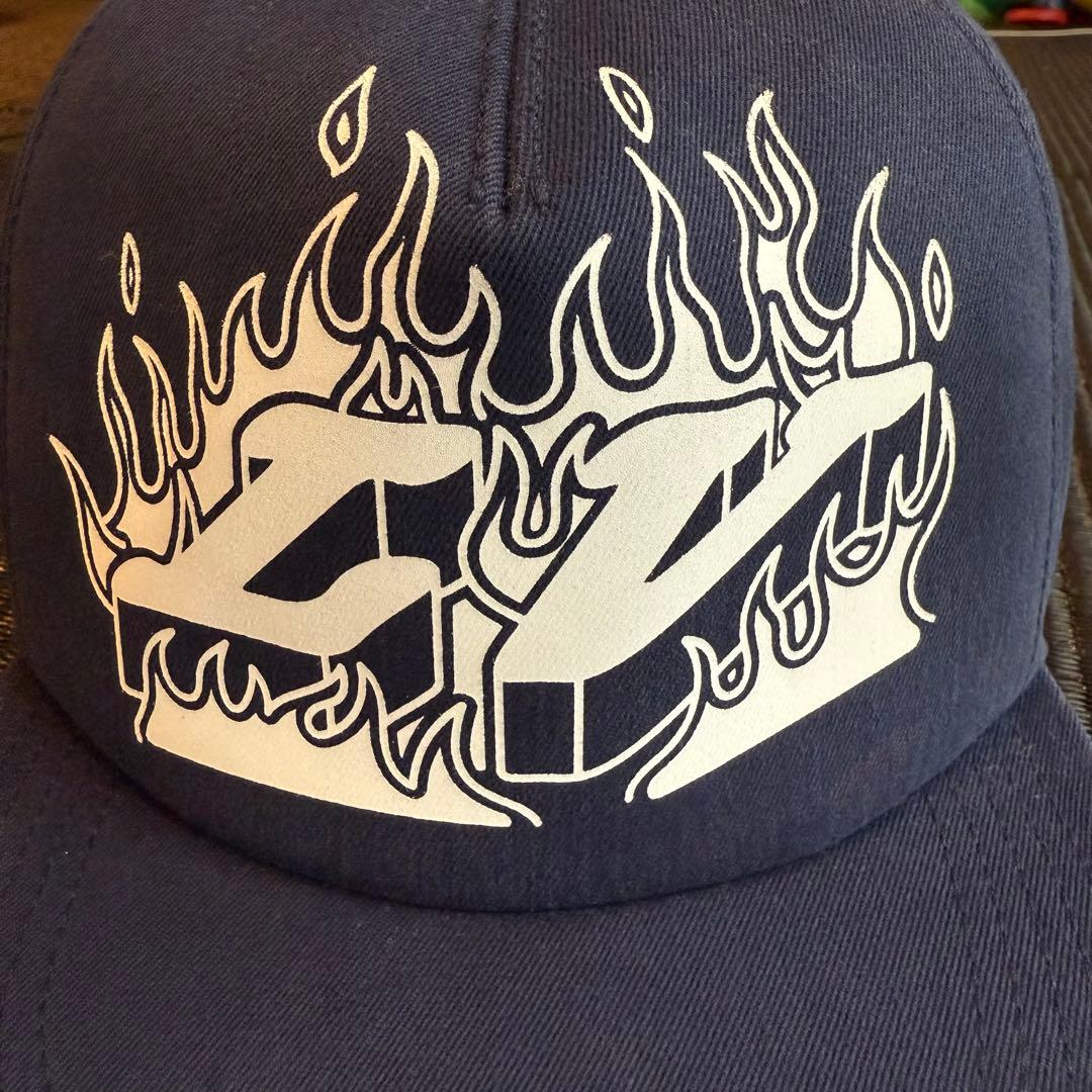 ルイヴィトン 帽子 ロゴ LVファイヤー フレイム　キャップ MP2972