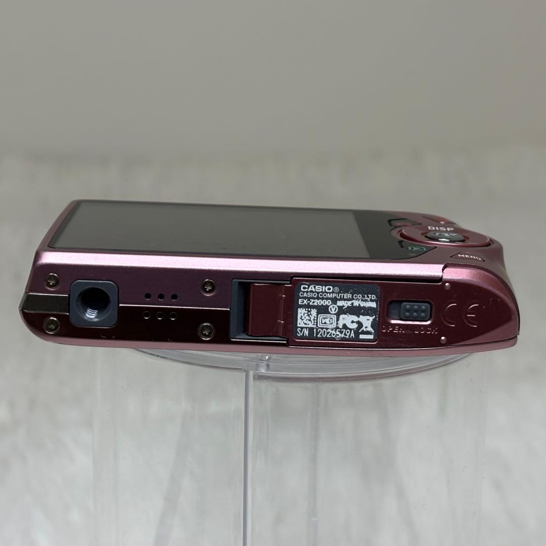 CASIO エクシリム　EX-Z2000 充電器　ピンク コンデジ　訳あり