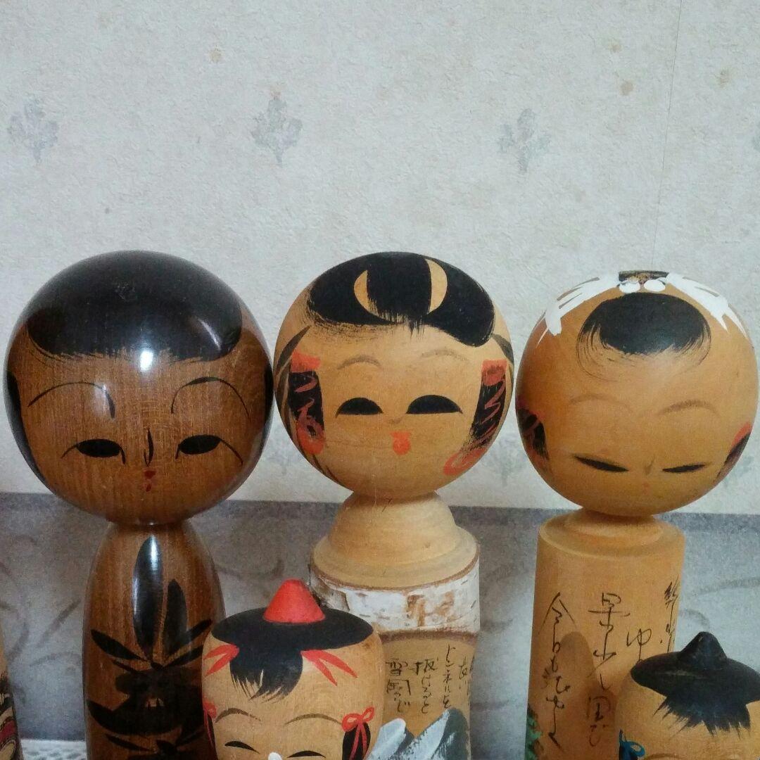 こけし色々⭐民芸品