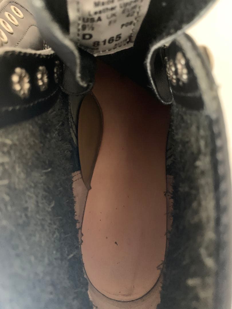 【良品】レッドウィング8165アイリッシュセッター ブラッククローム