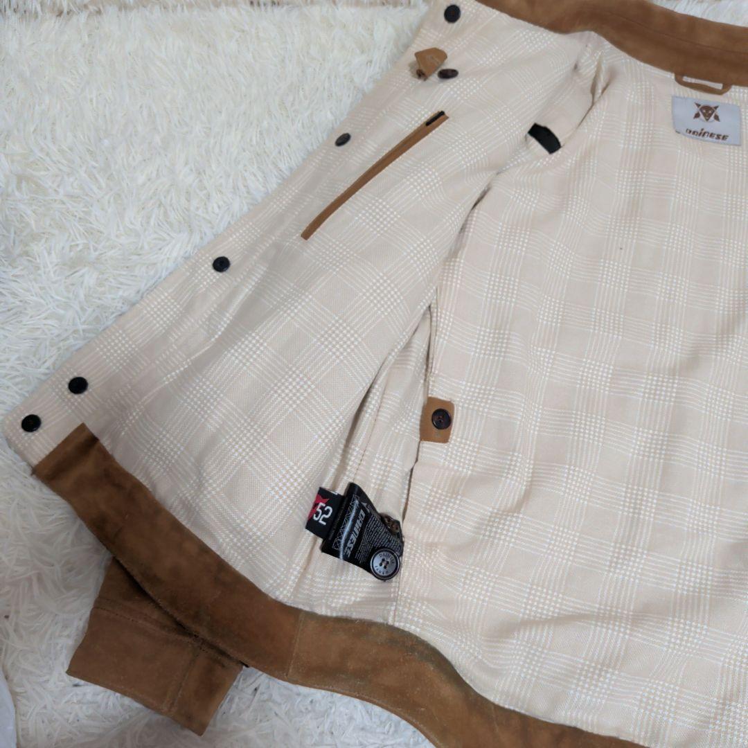 ダイネーゼ 36060コレクション バイク レザージャケット ブラウン サイズL