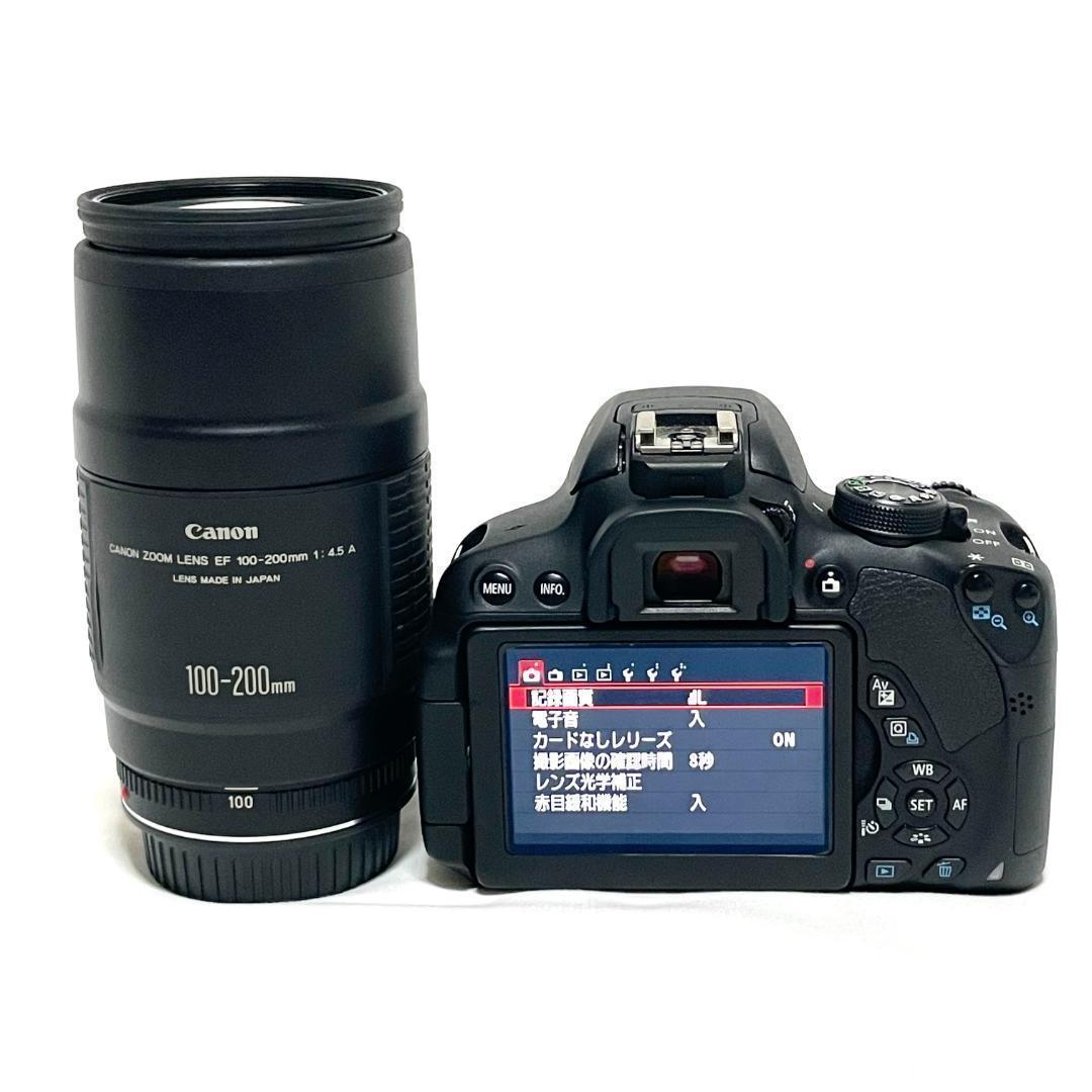 イベントに最適❣️ キャノン EOS Kiss X7i 100-200mm 望遠